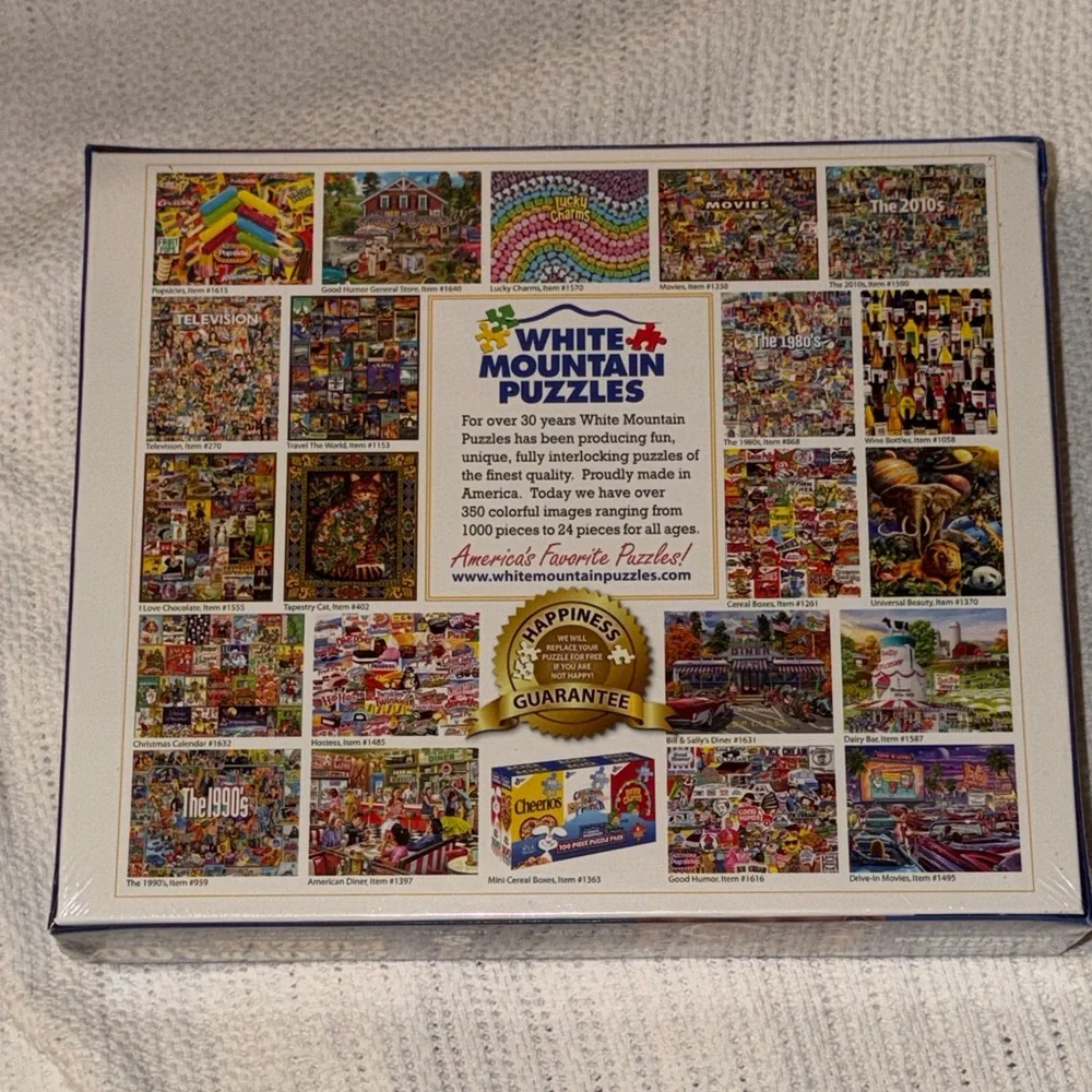 White Mountain Baking Theme Puzzle with 300 Pieces